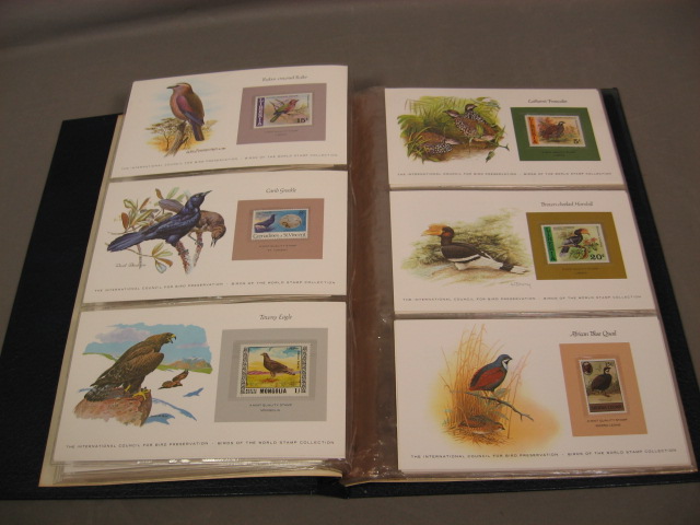 108 Vintage Birds Of The World Stamp Collection Album 8