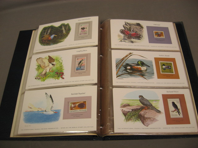 108 Vintage Birds Of The World Stamp Collection Album 11