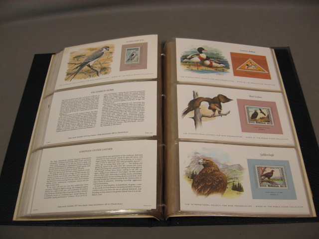 108 Vintage Birds Of The World Stamp Collection Album 15