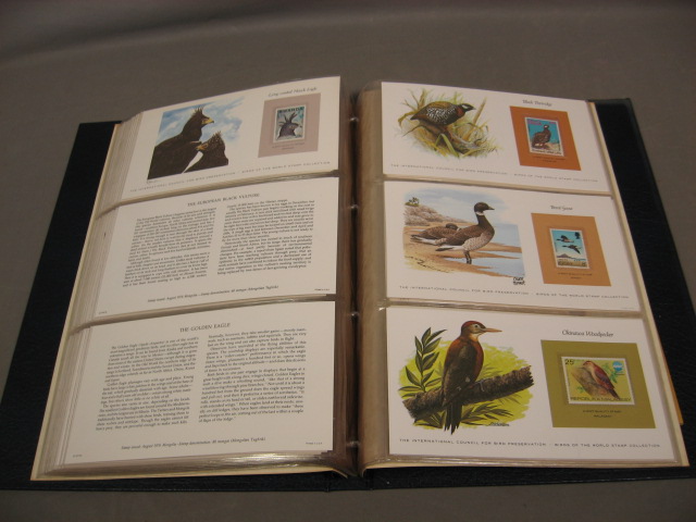 108 Vintage Birds Of The World Stamp Collection Album 16