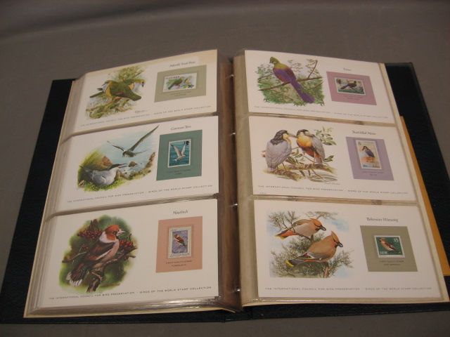 108 Vintage Birds Of The World Stamp Collection Album 18