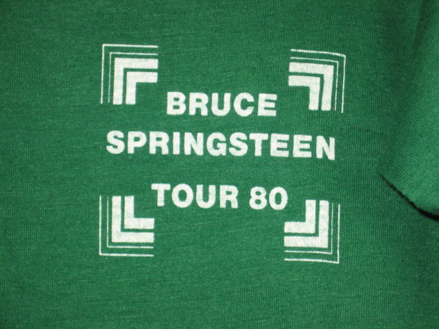 Bruce Springsteen 1975-85 Tour T-Shirts Program Buttons 6