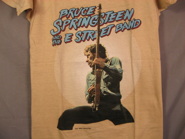 Bruce Springsteen 1975-85 Tour T-Shirts Program Buttons 9