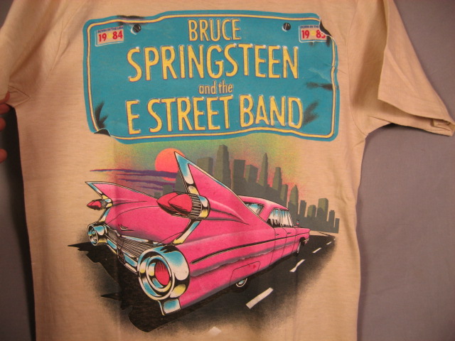 Bruce Springsteen 1975-85 Tour T-Shirts Program Buttons 12