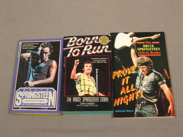 Bruce Springsteen 1975-85 Tour T-Shirts Program Buttons 14
