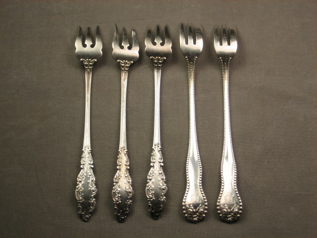 15 Sterling Silver 925 Forks Spoons + 455 Grams Tiffany 2