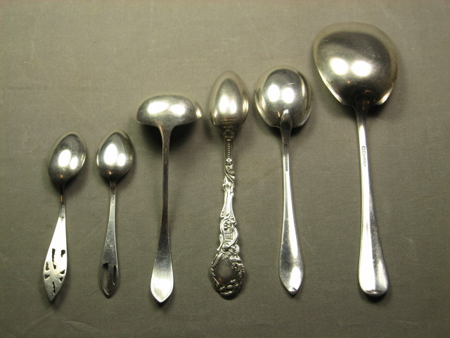 15 Sterling Silver 925 Forks Spoons + 455 Grams Tiffany 10