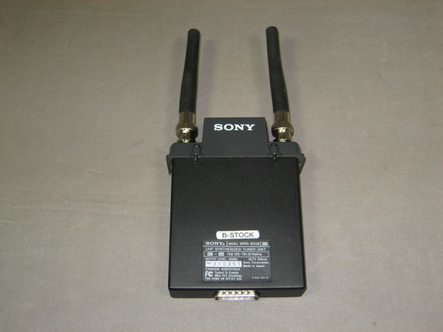 Sony WRT-808A 64 UHF Transmitter WRR-855B 62 Tuner Unit 1