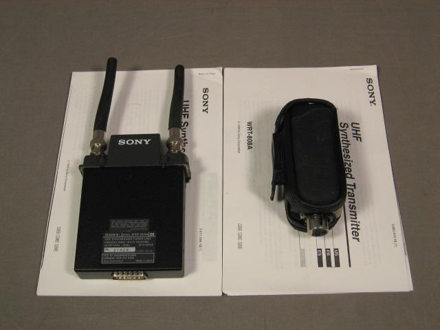 Sony Wireless Mic WRT-808A 68 UHF Transmitter WRR-855A