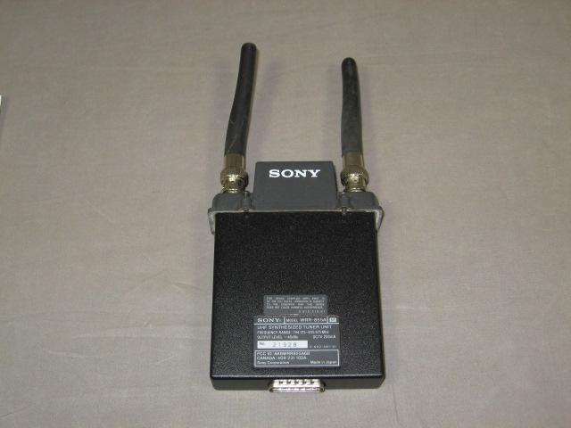 Sony Wireless Mic WRT-808A 68 UHF Transmitter WRR-855A 1