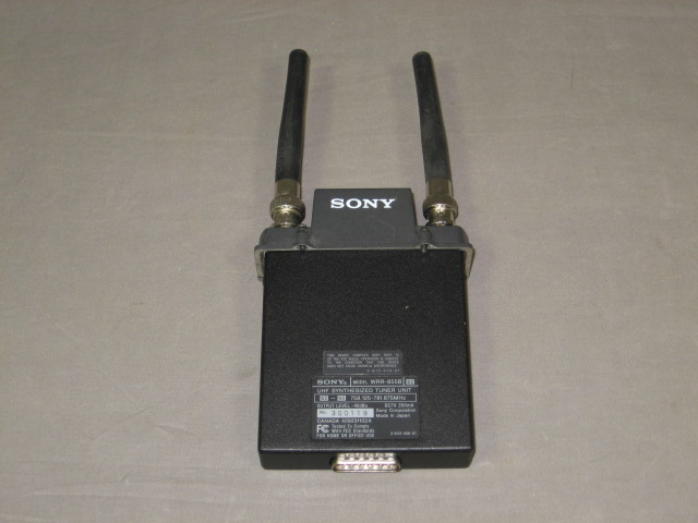 Sony WRT-822B 62 & WRR-855B Wireless Mic Microphone Set 1