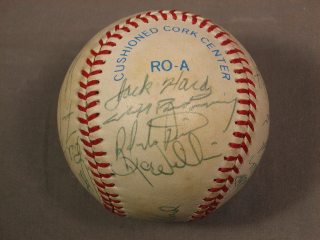 13 MLB Signed Baseball Lot Denny McLain Robin Roberts + 17