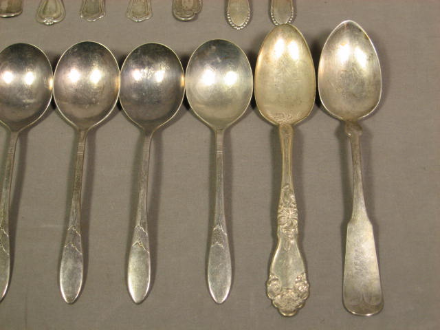 Sterling Silver Baby Cup Flatware Lot Spoons 325 Grams 2