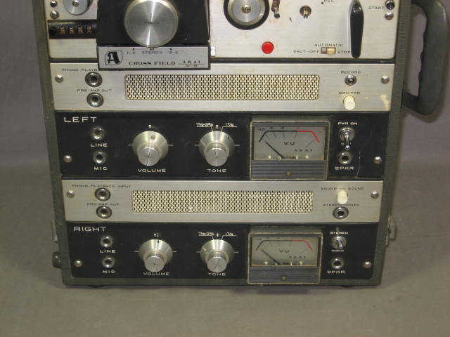 Akai M-8 M8 Cross Field Reel To Reel Tape Deck Recorder 3