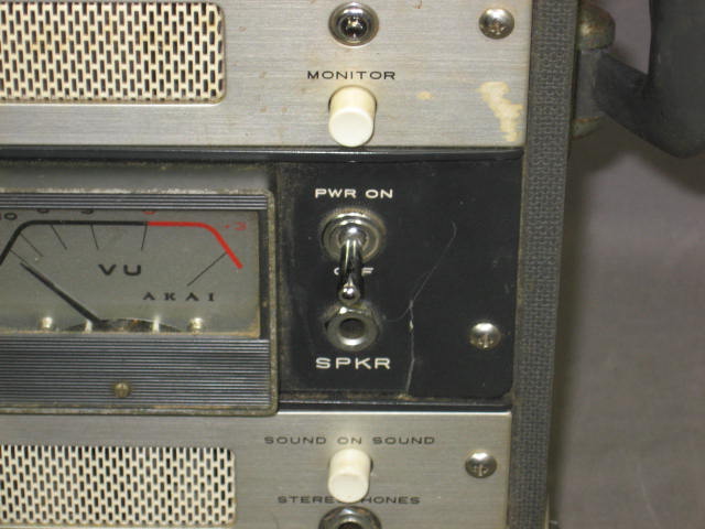 Akai M-8 M8 Cross Field Reel To Reel Tape Deck Recorder 4