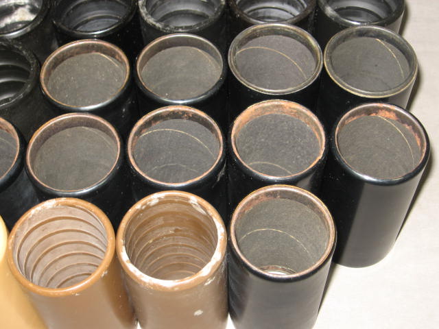 28 Antique Cylinder Phonograph Records Lot Edison + NR 7