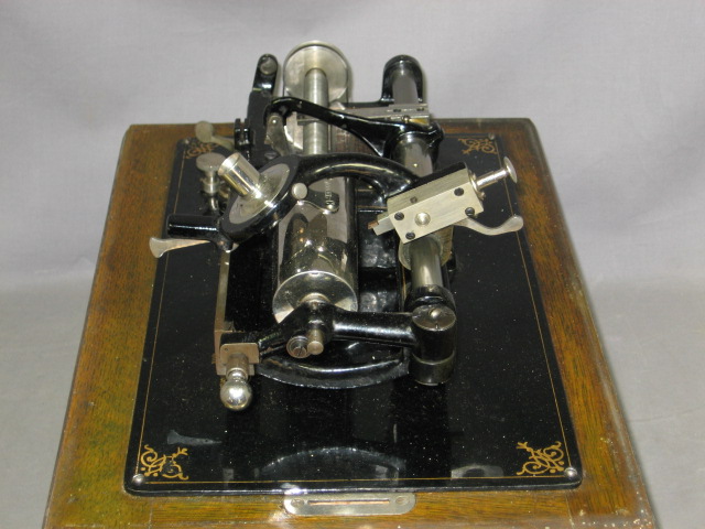 Rare Edison Triumph Model A Cylinder Phonograph + Horn 13