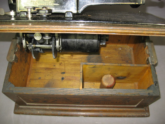 Rare Edison Triumph Model A Cylinder Phonograph + Horn 20