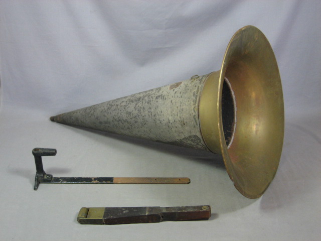 Rare Edison Triumph Model A Cylinder Phonograph + Horn 23