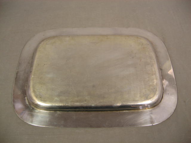 Vintage Tiffany & Co Sterling Silver Serving Tray 48 Oz 2