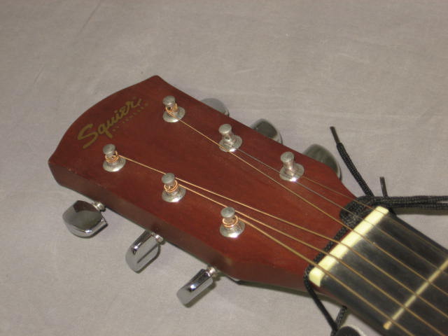 Fender Squier MA-1 MA1 3/4 Size Acoustic Guitar + Case+ 5
