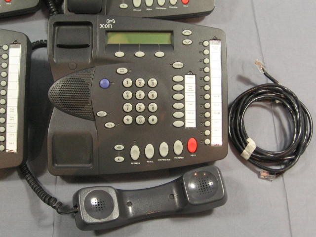 4 3Com NBX 1102B 1102-B Business VOIP Phones System NR! 1