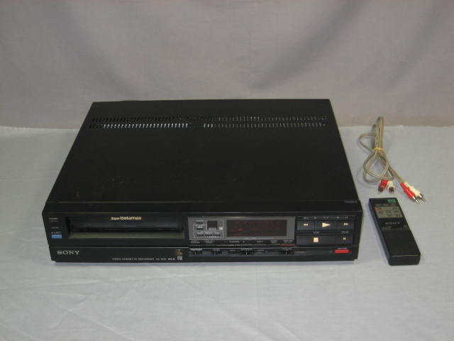 Sony Super Betamax SuperBeta Beta Max SL-300 SL300 VCR