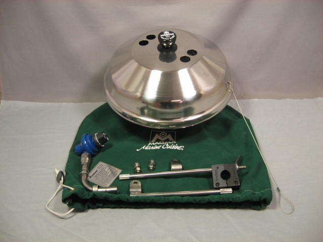 Magma Marine Kettle Stainless Boat RV BBQ Gas Grill NR