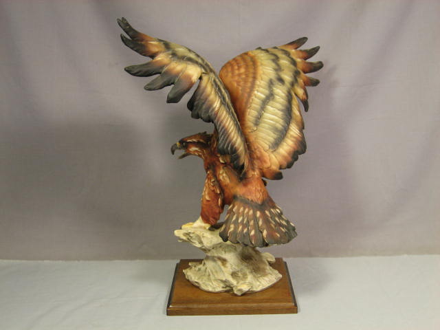 Rare Giuseppe G Armani Eagle Statue Figure Sculpture NR 5