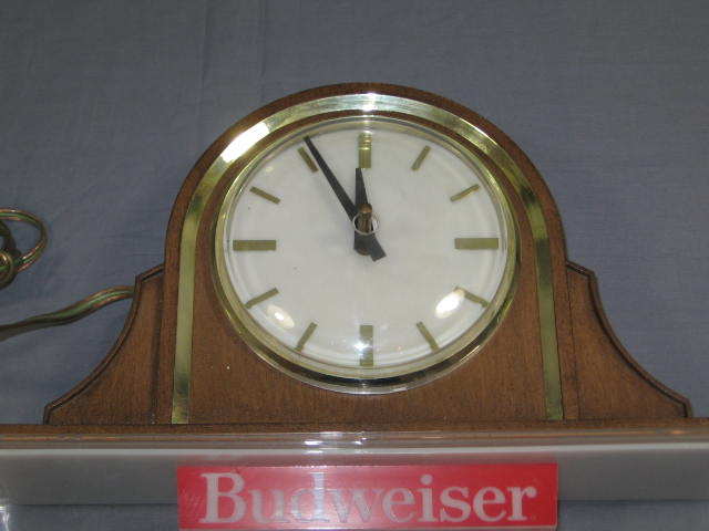 Budweiser Bud Clydesdale Clock Anheuser Busch Champion 2