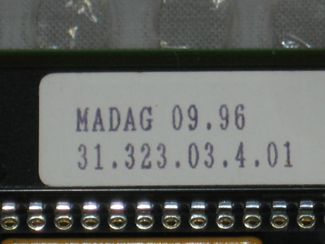 Passap 8000 Machine VM Control Circuit Board 31.321.01 1