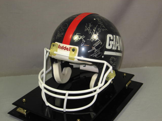 1993-94 NY Giants Team Auto Signed NFL Football Helmet 4