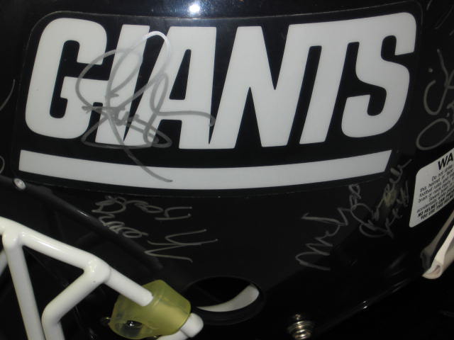 1993-94 NY Giants Team Auto Signed NFL Football Helmet 11