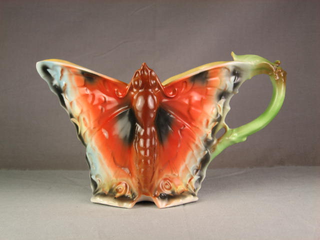 Vintage Royal Bayreuth Bavaria Butterfly Milk Pitcher