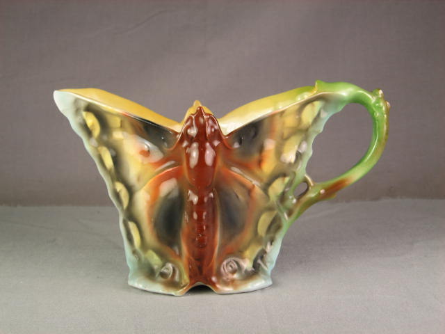 Royal Bayreuth Bavaria Open Wing Butterfly Creamer NR