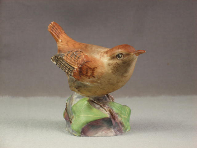 6 Porcelain Bird Figures Figurines Set Royal Worcester+ 3