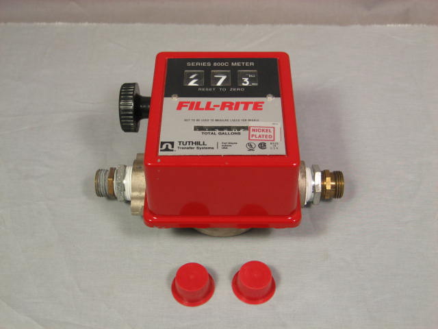 Tuthill Fill-Rite Flow Meter Model 807CN1X250 11/19/99 2
