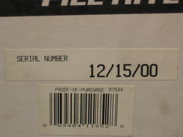 New Tuthill Fill-Rite Flow Meter 807CN1X250 12/15/00 NR 1