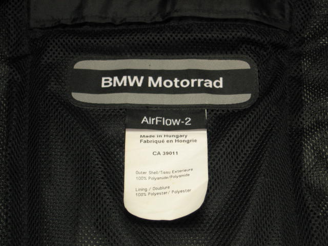 Mens BMW Motorrad Airflow-2 Motorcycle Jacket Sz 44R 54 4