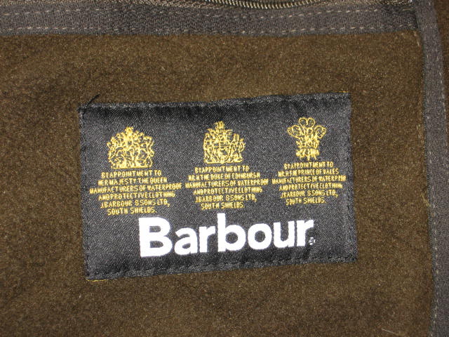 Barbour A835 Classic Bedale Jacket Coat Sz C44 112CM XL 3