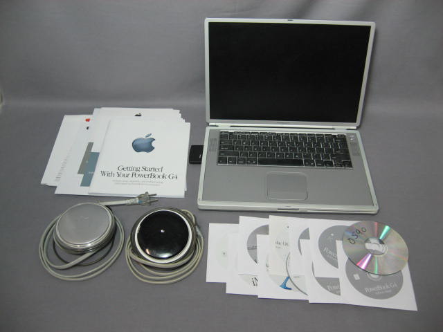 Apple PowerBook G4 Laptop Computer 667 Mhz Notebook NR