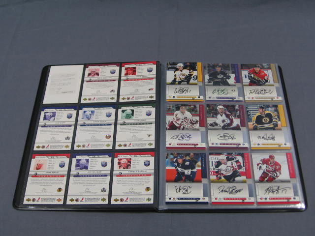 148 05-06 NHL Upper Deck BAP Signed Auto Cards Set NR 1
