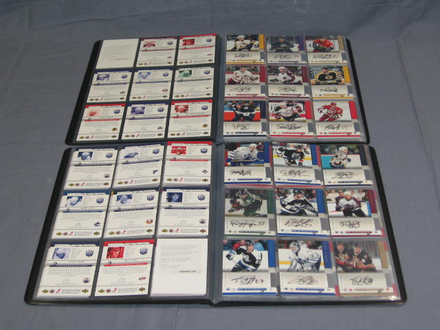 148 05-06 NHL Upper Deck BAP Signed Auto Cards Set NR 2
