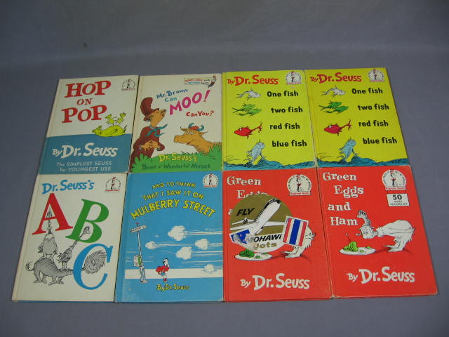 29 Vintage Dr Seuss Suess Childrens Picture Book Lot NR 1