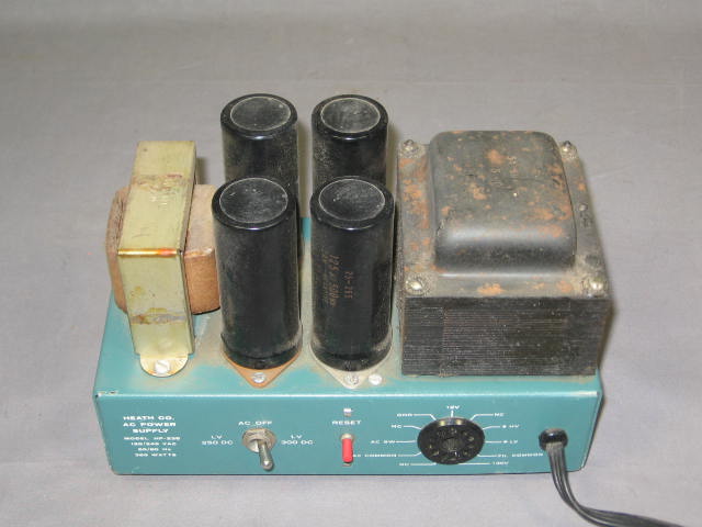 Heathkit HP-23B HW Ham Radio Transceiver Power Supply 8