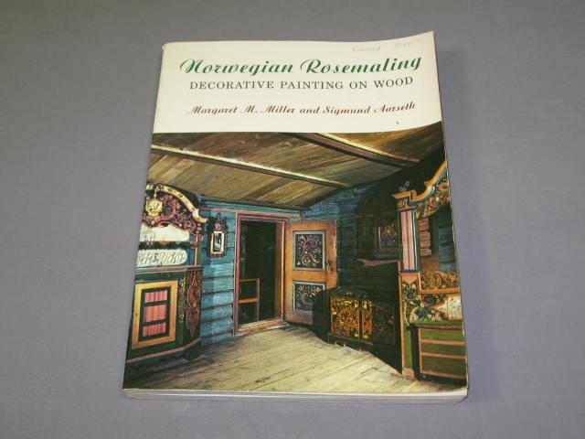 Norwegian Norway Rosemaling Rosemaled Lot Patterns Book 1