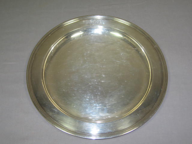 Tiffany & Co Sterling Silver Serving Tray Platter 32 Oz