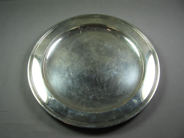 Tiffany & Co Sterling Silver Serving Tray Platter 32 Oz 1
