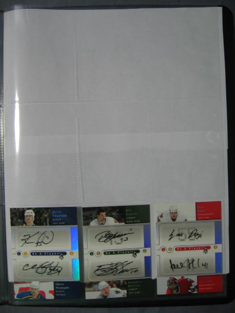 148 05-06 NHL Upper Deck BAP Signed Auto Cards Set NR 20