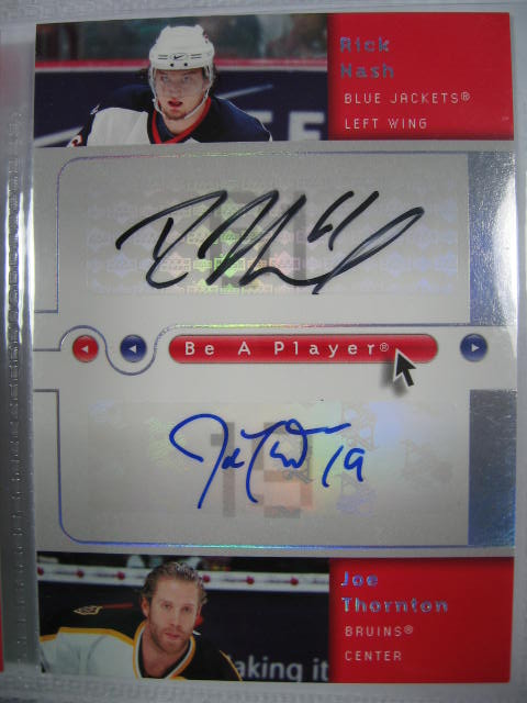 148 05-06 NHL Upper Deck BAP Signed Auto Cards Set NR 21